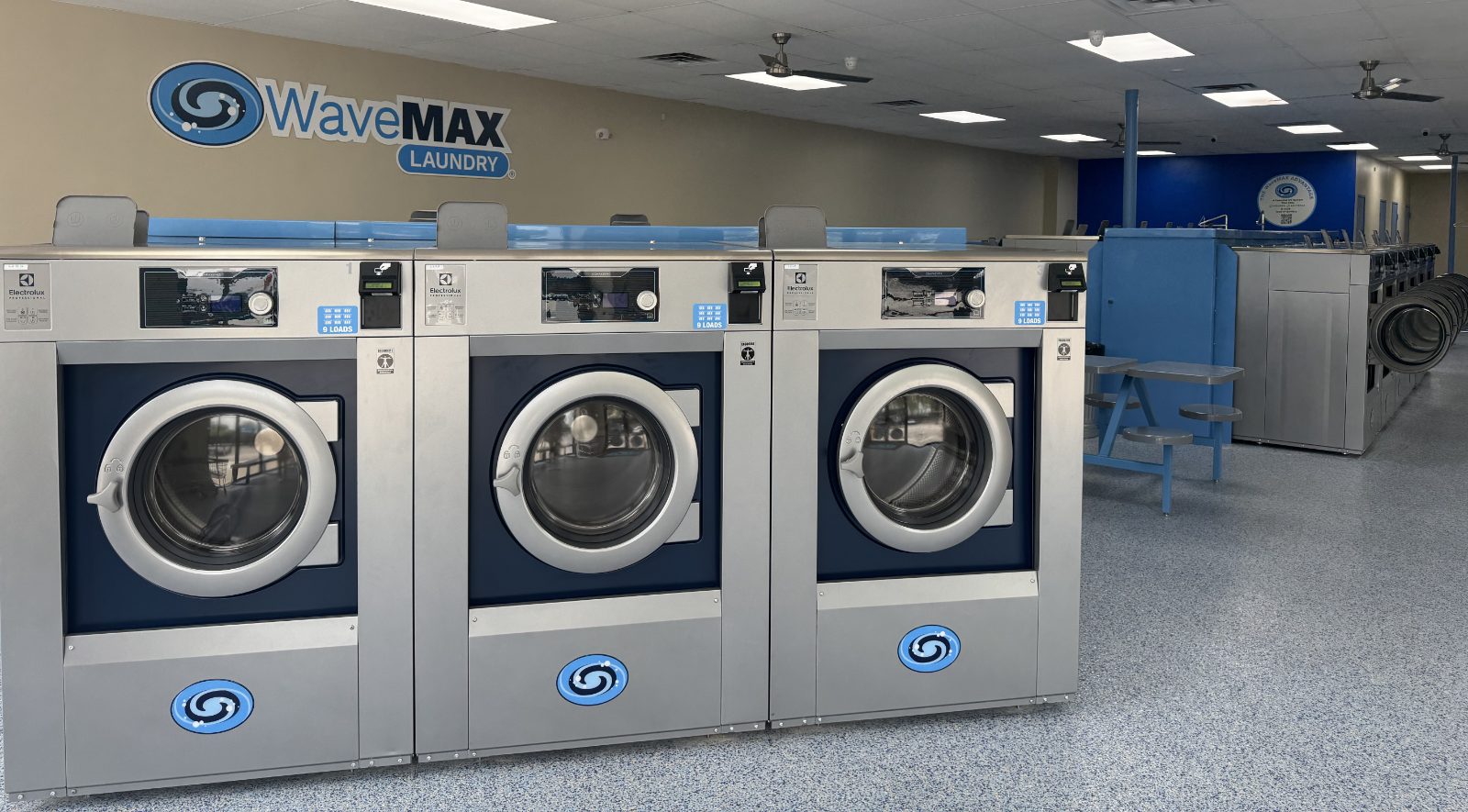 WaveMAX Laundry Denton, TX 4 Self-Service Laundry in Denton